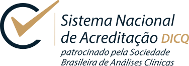 Logotipo Sistema Nacional de Acreditação DICQ
