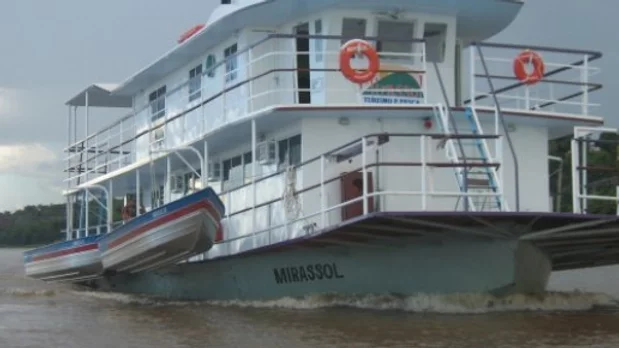 PANTANAL SUL - BARCO HOTEL DE BAIXO CUSTO