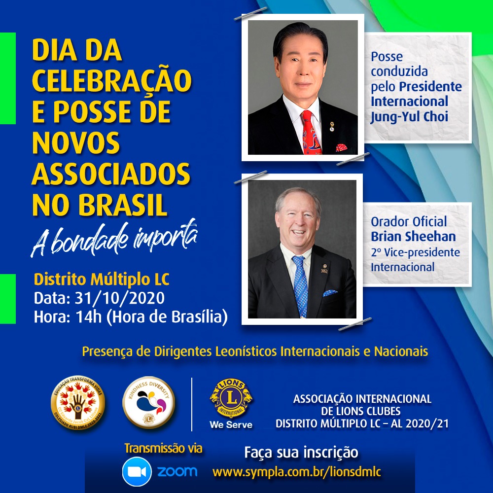 Dia da Celebração e Posse de Novos Associados do Brasil - DMLC - 