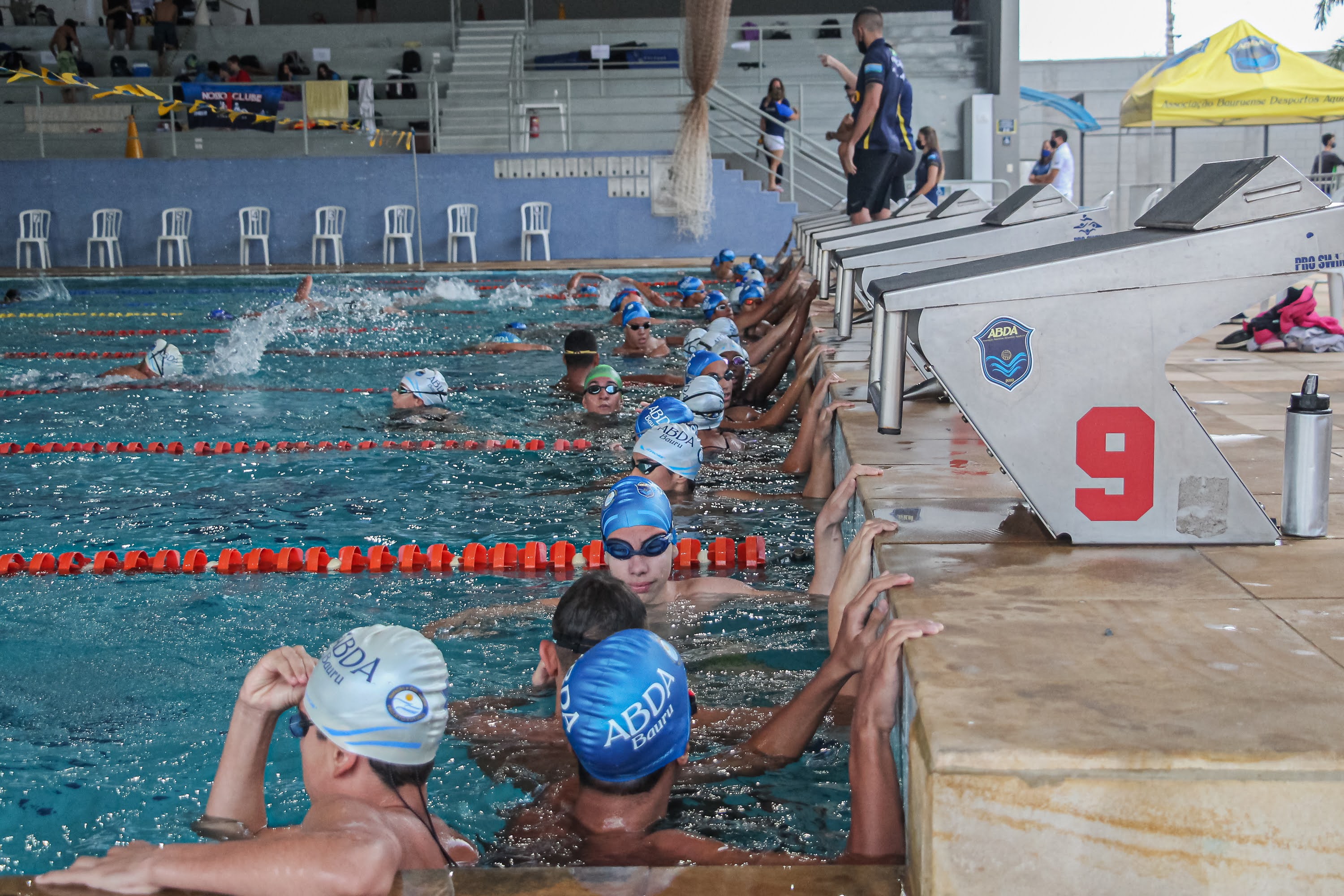 ABDA tem 16 atletas entre 5 melhores brasileiros da natação