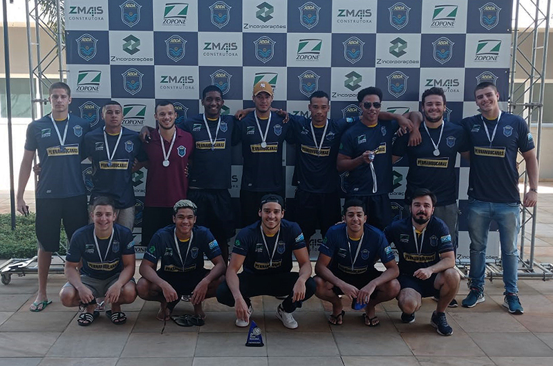 Equipe ABDA foi vice-campeã no masculino da Copa União Adulto